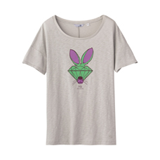 WOMEN UU Graphic Short Sleeve T C+