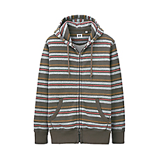 PRINTED SWEAT
FULL ZIP
HOODIE