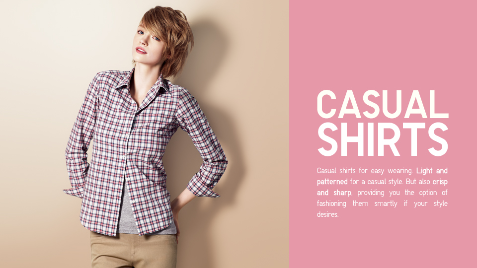 Women's casual shirts