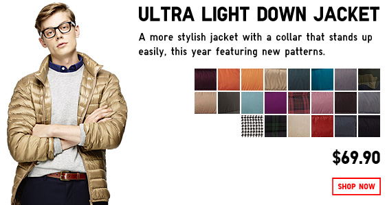 MEN'S ULTRA LIGHT DOWN JACKET