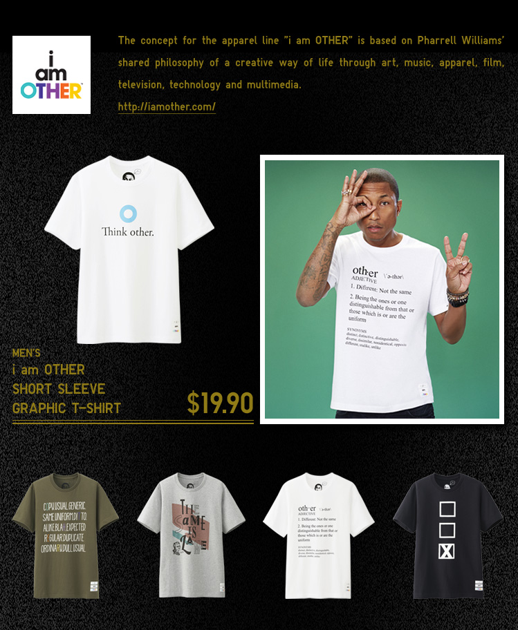 Pharrell Williams Helps Uniqlo Host Charity Shopping Event for