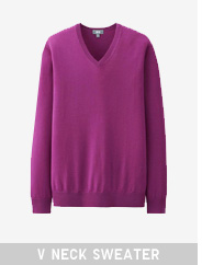 MEN'S V NECK SWEATER
