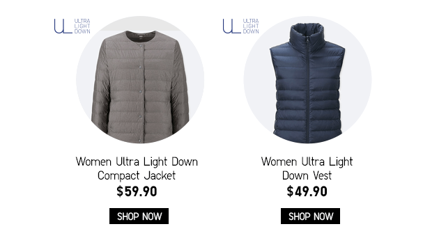 WOMEN ULTRA LIGHT DOWN - SHOP NOW