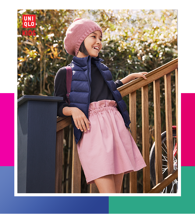GIRLS LIGHT WARM PADDED VEST