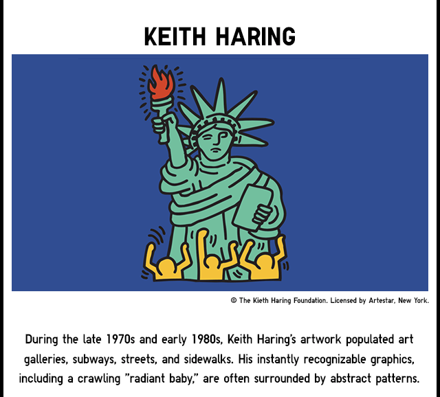 KEITH HARING