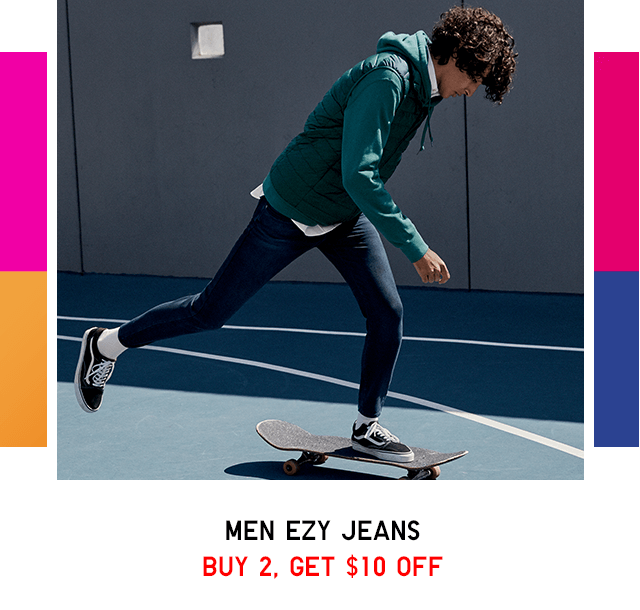 MEN EZY JEANS - BUY 2, GET $10 OFF