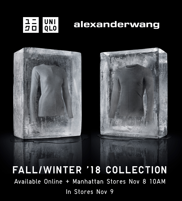 UNIQLO + ALEXANDER WANG FALL/WINTER '18 COLLECTION