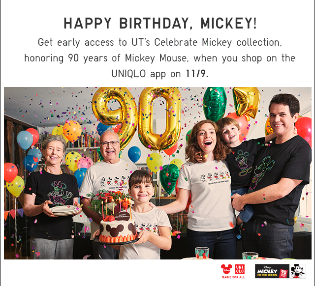 HAPPY BIRTHDAY, MICKEY!