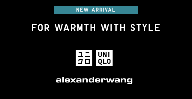 NEW ARRIVAL FOR WARMTH WITH STYLE - ALEXANDERWANG