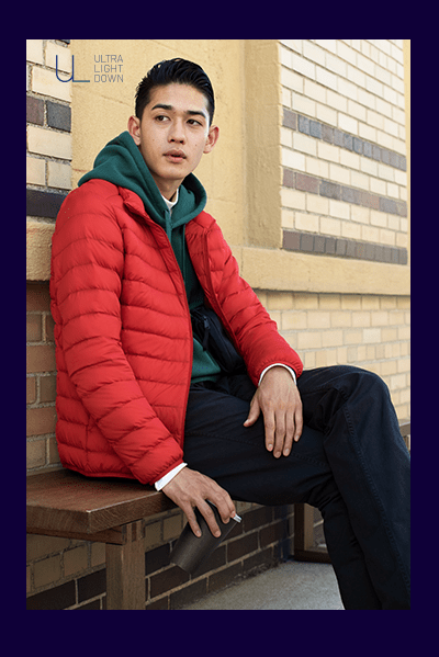 MEN ULTRA LIGHT DOWN JACKET $59.90