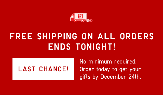 TOPBANNER - FREE SHIPPING ON ALL ORDERS!