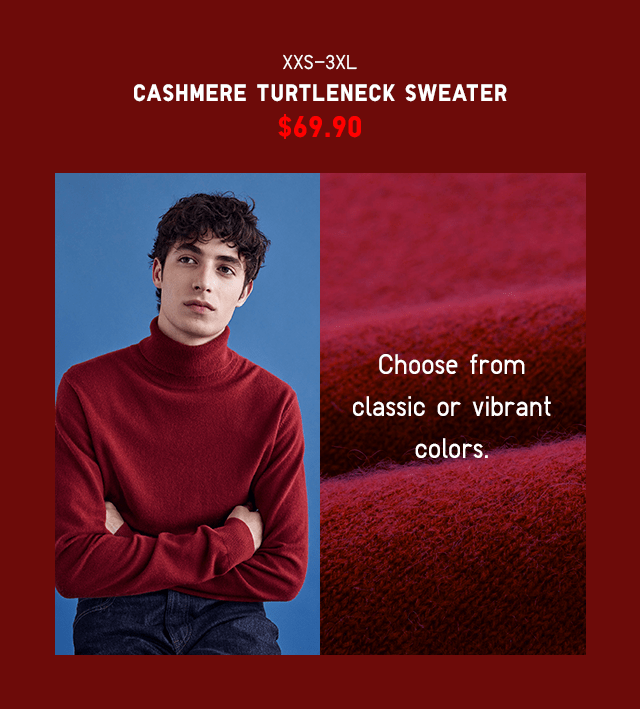 BODY5 - MEN CASHMERE TURTLENECK SWEATER