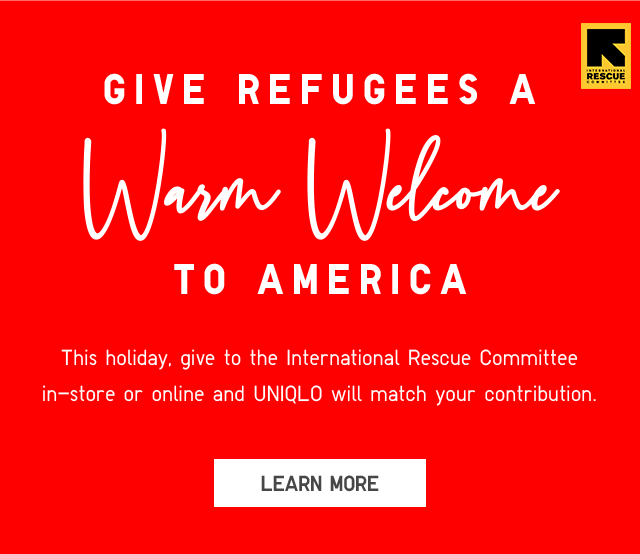 BANNER - GIVE REFUGEE A WARM WELCOME TO AMERICA