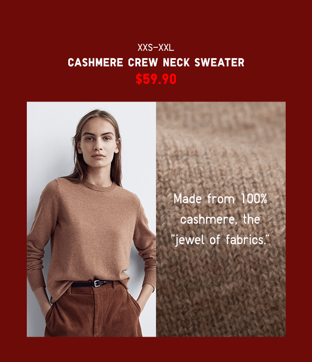 BODY1 - WOMEN CASHMERE CREW NECK SWEATER
