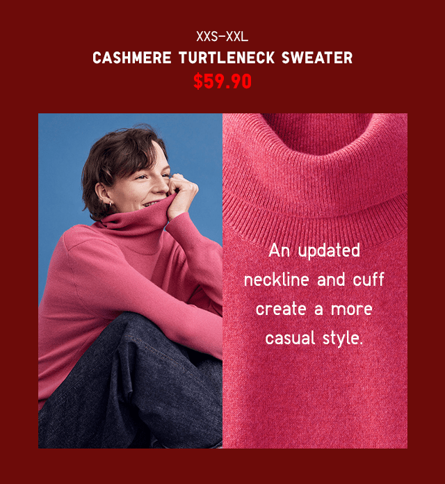 BODY2 - WOMEN CASHMERE TURTLENECK SWEATER