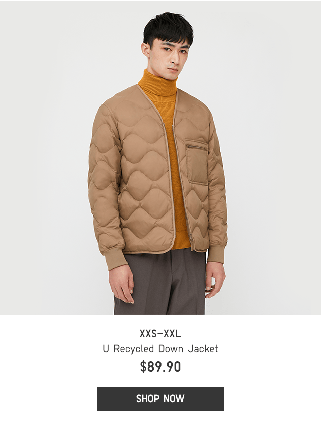 PDP2 - MEN U RECYCLED DOWN JACKET