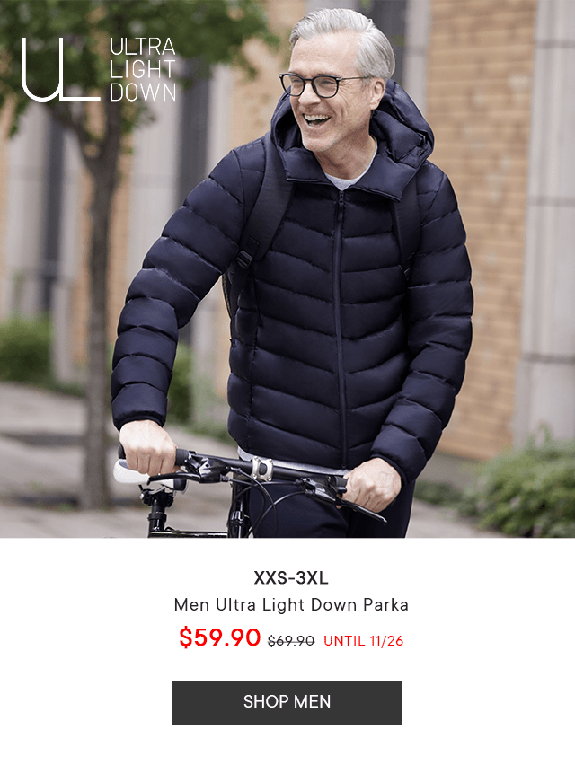 PDP8 - MEN ULTRA LIGHT DOWN PARKA