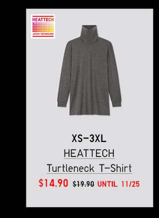 BODY2 PDP4 - MEN HEATTECH TURTLENECK T-SHIRT