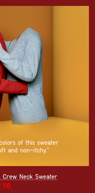 BODY1 PDP3 - MEN PREMIUM LAMBSWOOL CREW NECK SWEATER