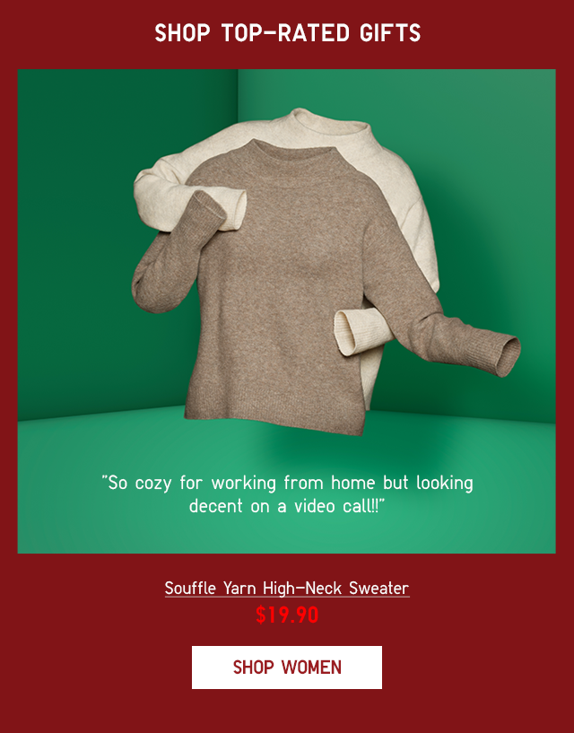 BODY1 PDP1 - SOUFFLE YARN HIGH-NECK SWEATER