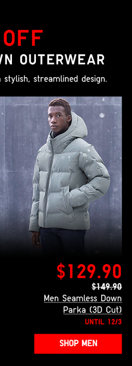 BODY3 PDP2 - MEN SEAMLESS DOWN PARKA 3D CUT