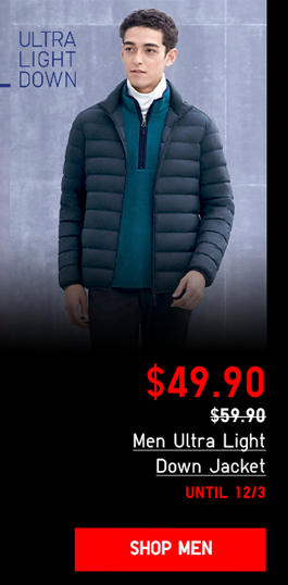 BODY3 PDP4 - MEN ULTRA LIGHT DOW JACKET