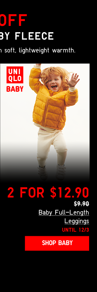 BODY3 PDP10 - BABY FULL-LENGTH FLEECE LEGGINGS