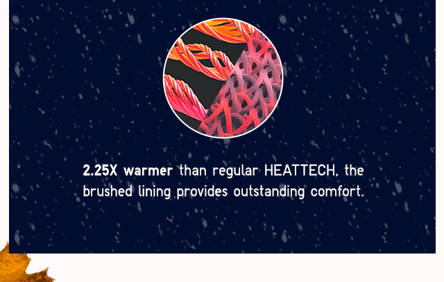 SUB1 - 2.25V warmer than regular heattech