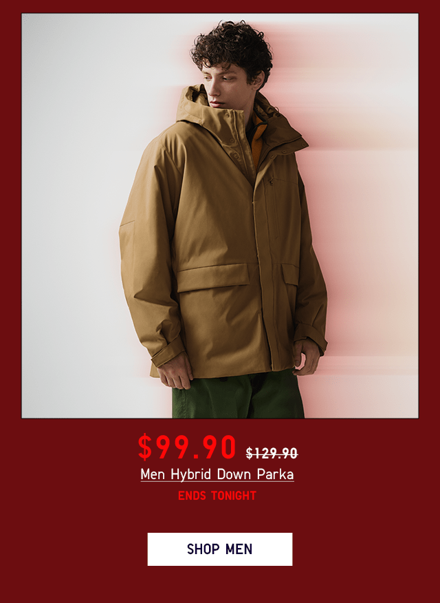 PDP4 - MEN HYBRID DOWN PARKA
