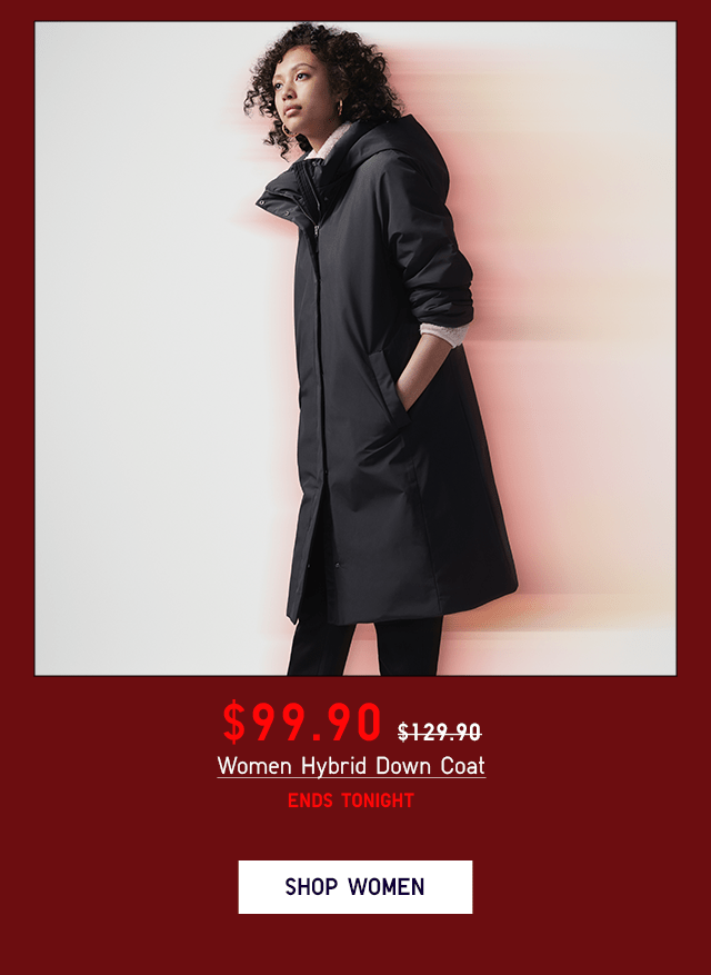 PDP3 - WOMEN HYBRID DOWN COAT