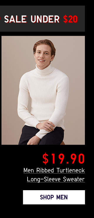 PDP8 - MEN RIBBED TURTLENECK LONG-SLEEVE SWEATER
