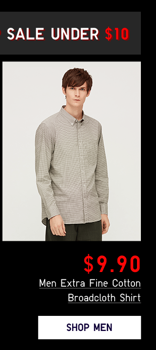 PDP10 - MEN EXTRA FINE COTTON BROADCLOTH SHIRT