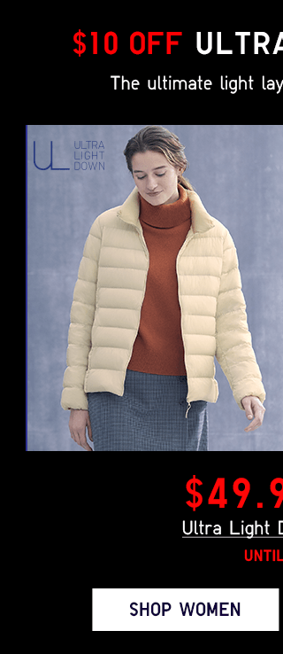 PDP1 - WOMEN ULTRA LIGHT DOWN JACKET