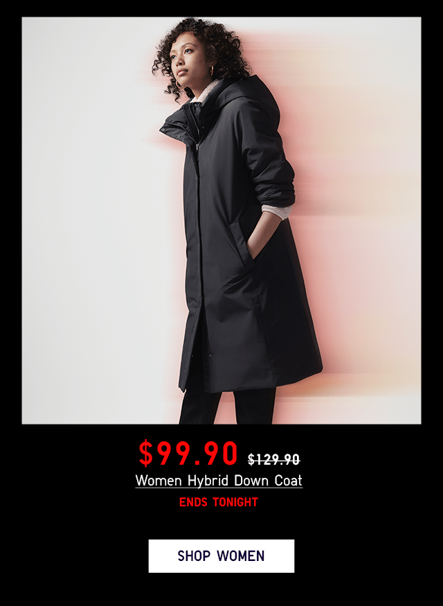 PDP1 - WOMEN HYBRID DOWN COAT