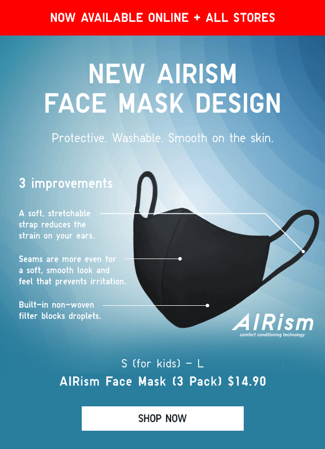 BANNER3 - NEW COLORS AIRISM FACE MASK