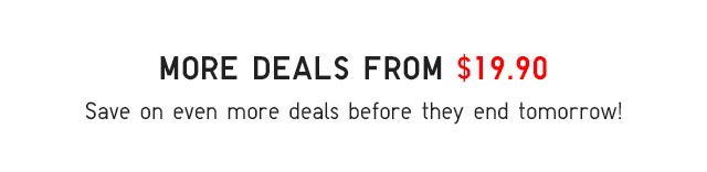 SUB1 - MORE DEALS FROM $19.90