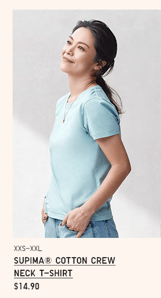 PDP7 - WOMEN SUPIMA COTTON CREW NECK T-SHIRT