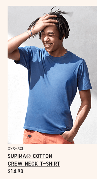 PDP9 - MEN SUPIMA COTTON CREW NECK T-SHIRT