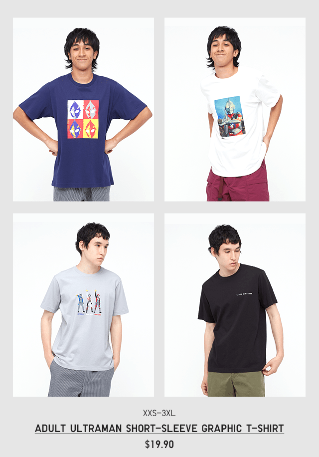 BANNER1 PDP1 - ADULT ULTRAMAN SHORT-SLEEVE GRAPHIC T-SHIRT
