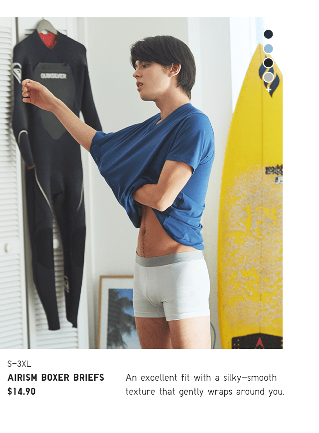 PDP4 -MEN AIRISM BOXER BRIEFS 