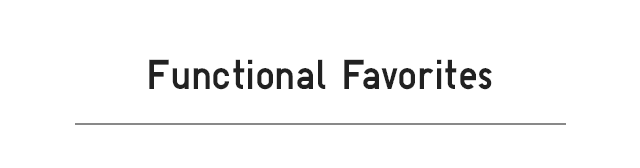 SUB2 - FUNCTIONAL FAVORITES