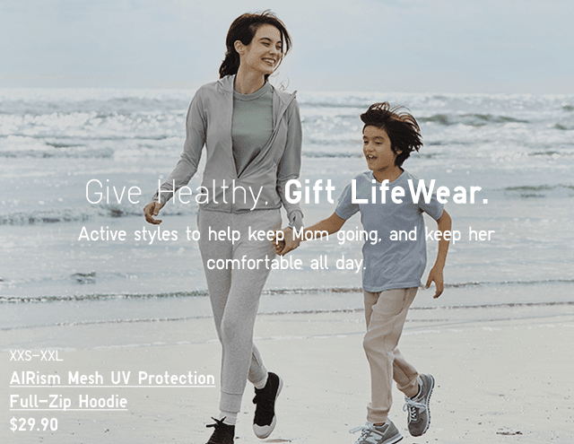 BODY2 - AIRISM MESH UV PROTECTION FULL-ZIP HOODIE