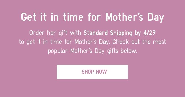 BODY5 - GIFT IT IN TIME FOR MOTHER'S DAY