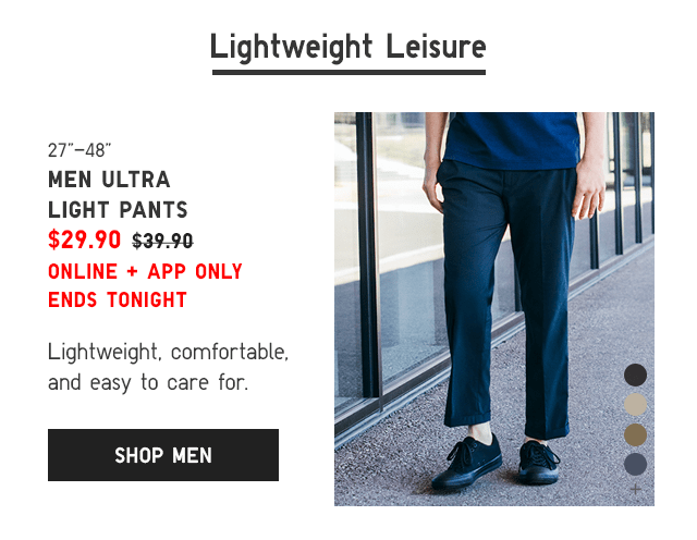 PDP4 - MEN ULTRA LIGHT KANDO PANTS