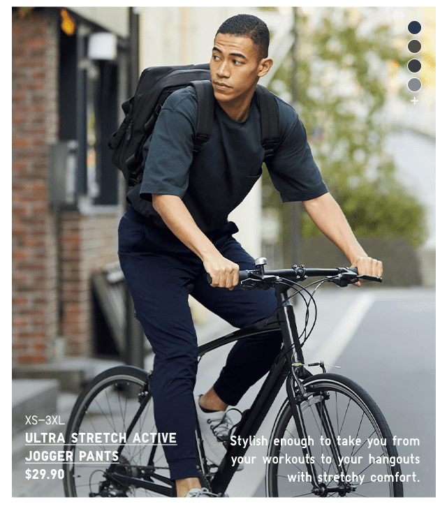 PDP6 - MEN ULTRA STRETCH ACTIVE JOGGER PANTS
