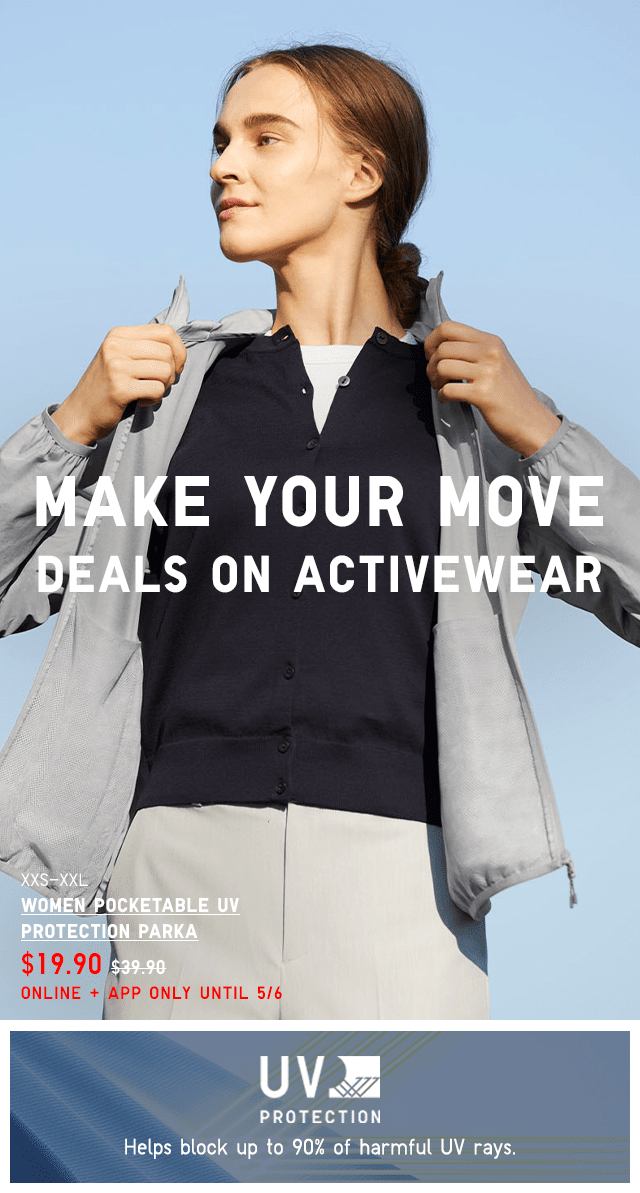 HERO - WOMEN POCKETABLE UV PROTECTION PARKA