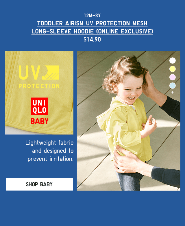 PDP8 - TODDLER AIRISM UV PROTECTION MESH LONG-SLEEVE HOODIE (ONLINE EXCLUSIVE)