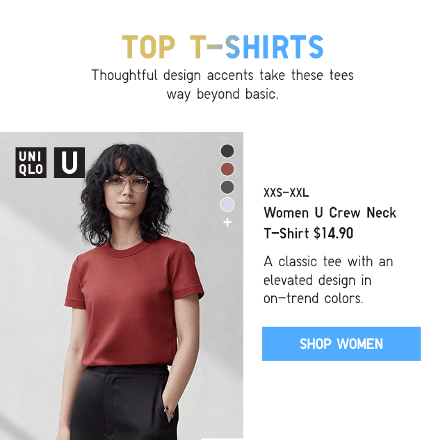 PDP1 - WOMEN U CREW NECK T-SHIRT