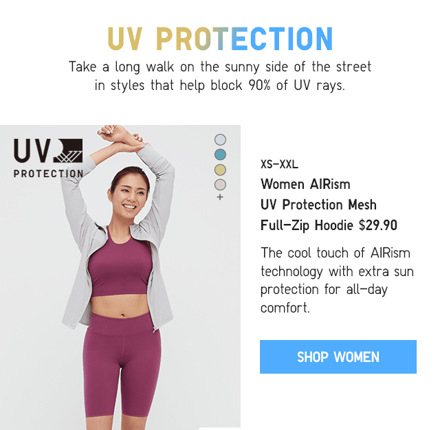 PDP7 - WOMEN AIRISM UV PROTECTION FULL-ZIP HOODIE