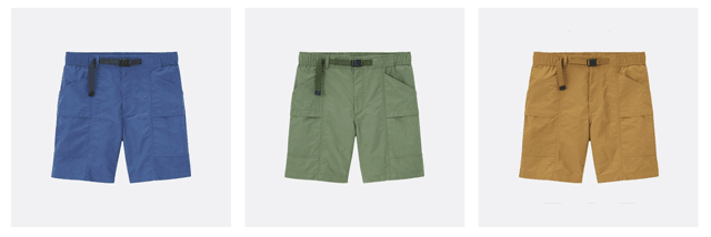 BODY6 - MEN NYLON UTILITY GEARED SHORTS